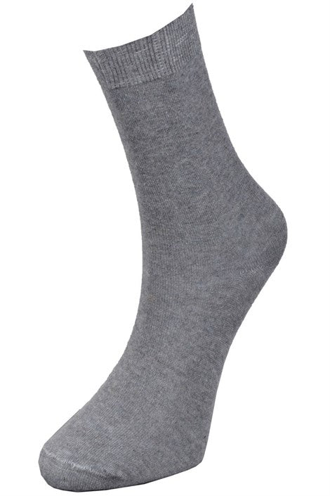 Men's Smoky Combed Cotton Socket Socks - 10 Pairs