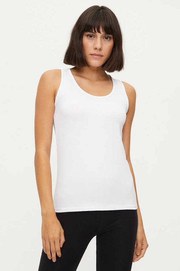 Women's Thick Strap Elastane Camisole