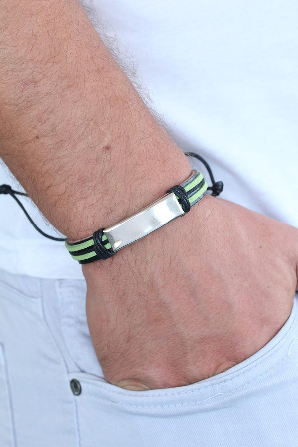 Men's Natural Stone Bracelet