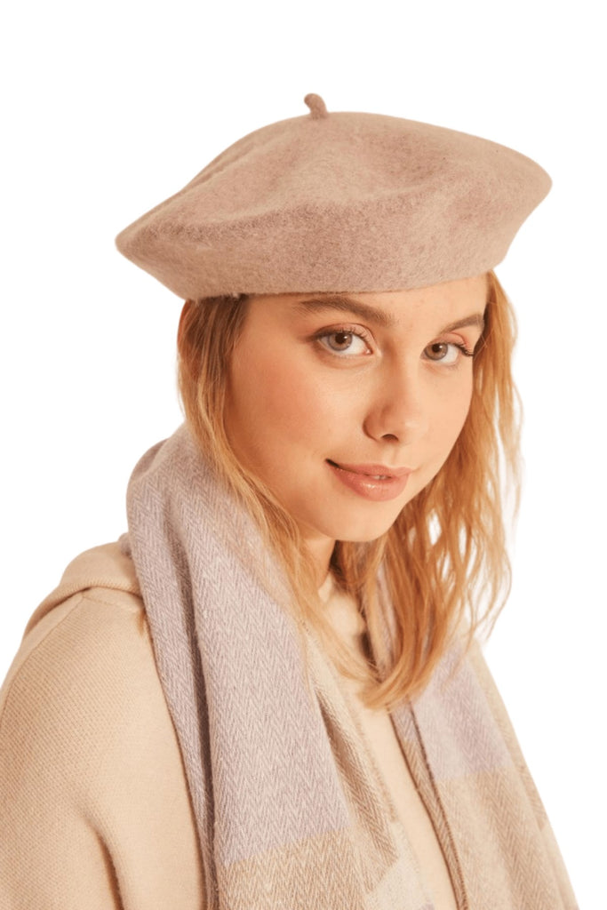 Women's Mink Wool Artist Hat