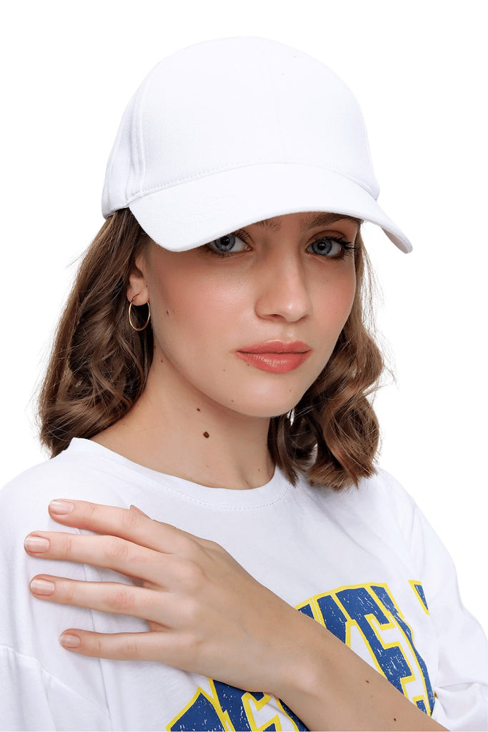 Women's White Sport Cap
