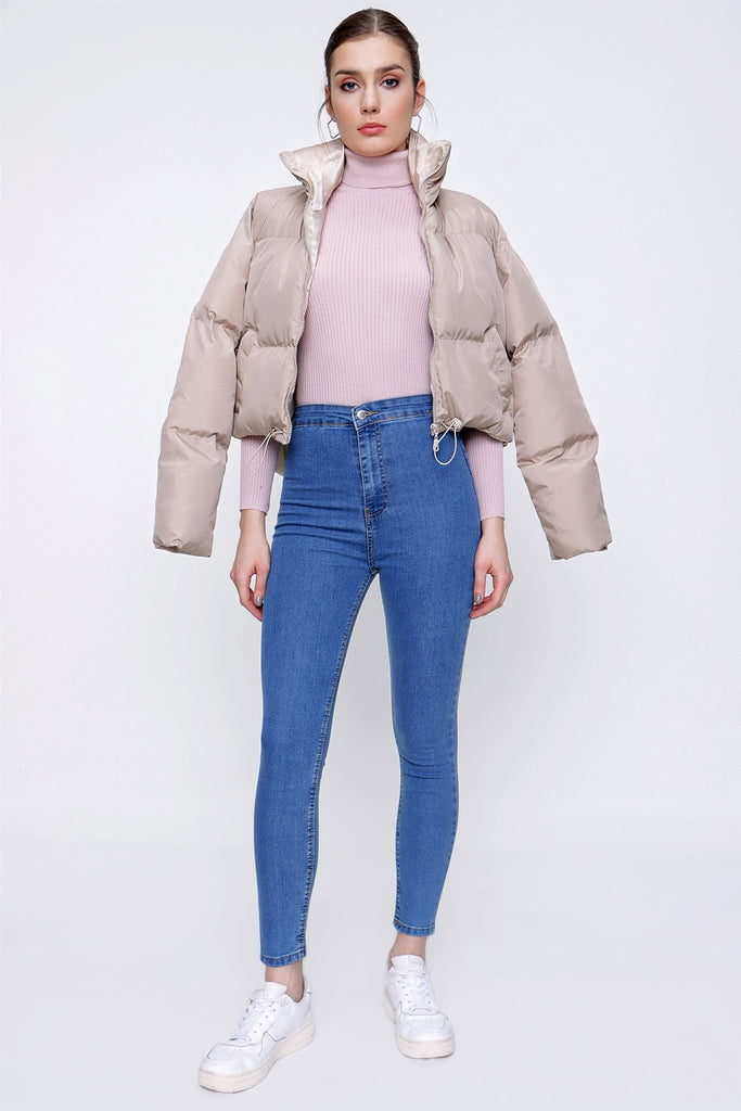Women's Pocketless Light Blue Joni Jeans