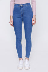 Women's Pocketless Light Blue Joni Jeans