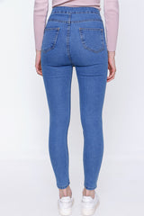 Women's Pocketless Light Blue Joni Jeans