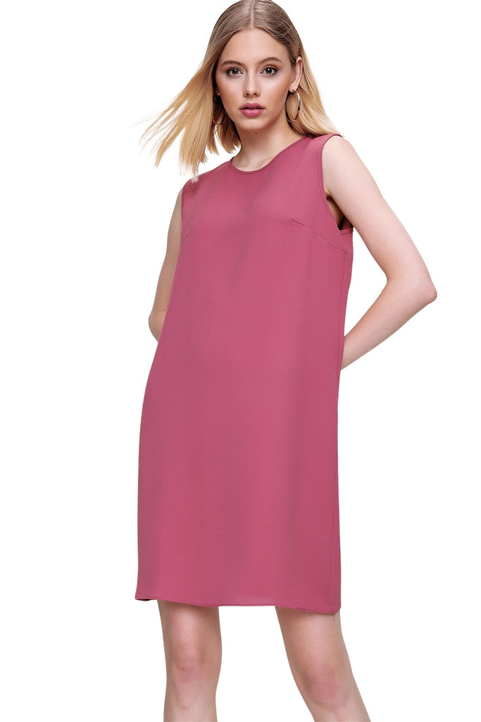 Women's Dusty Rose Under Dress