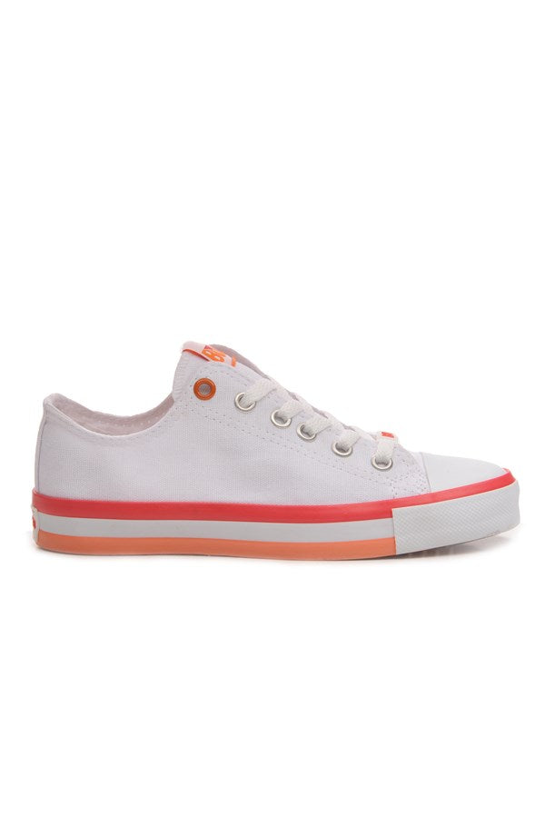 Unisex White Sport Shoes