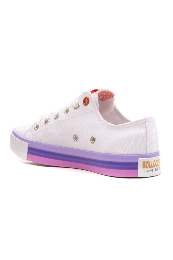 Unisex White - Lilac Sport Shoes