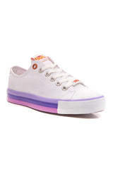 Unisex White - Lilac Sport Shoes