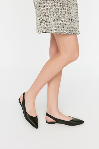 Women's Black Flat Shoes