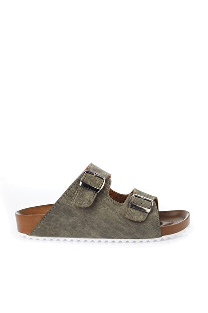 Women's Casual Khaki Slippers