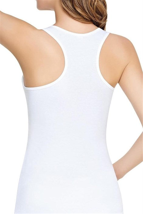 Women's White Tank Top - 3 Pieces