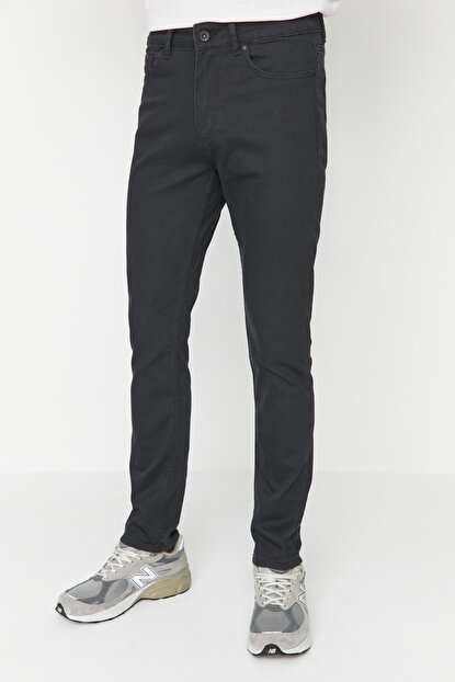 Men's Anthracite Skinny Fit Jeans