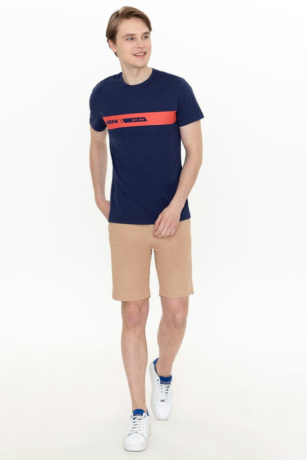 Men's Sand Beige Bermuda Shorts