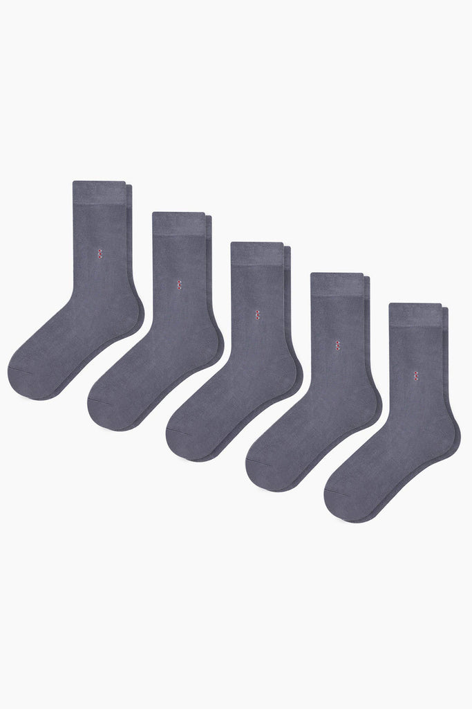 Men's Bamboo Socks - 5 Pairs