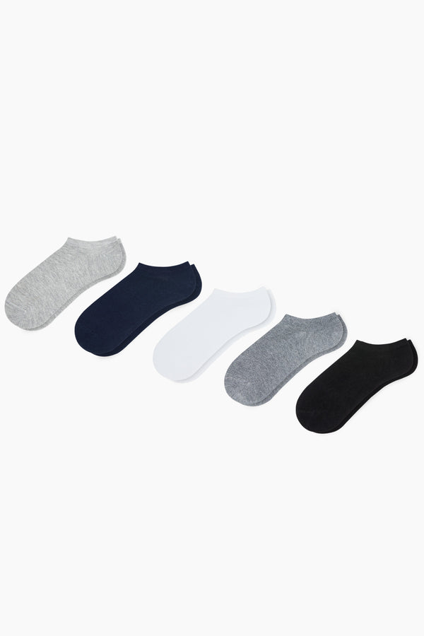 Men's Basic Sport Socks - 5 Pairs