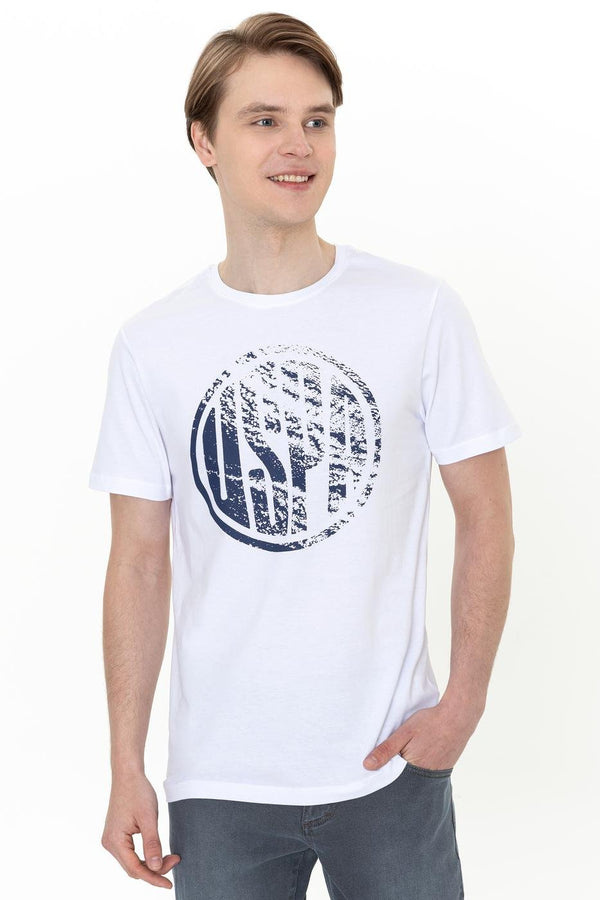 Men's Crew Neck White T-shirt