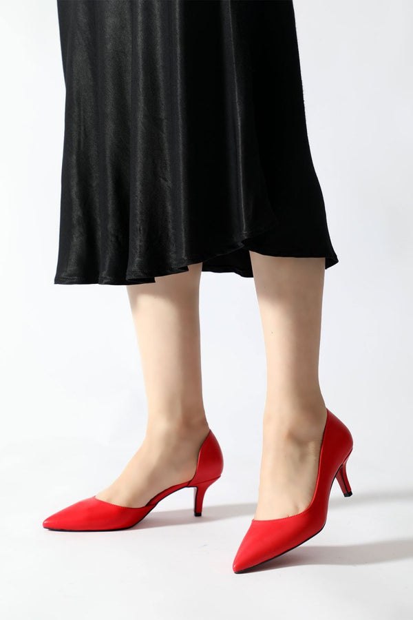 Women's Red Heeled Shoes