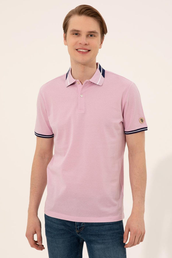 Men's Polo Collar Magnolia T-shirt