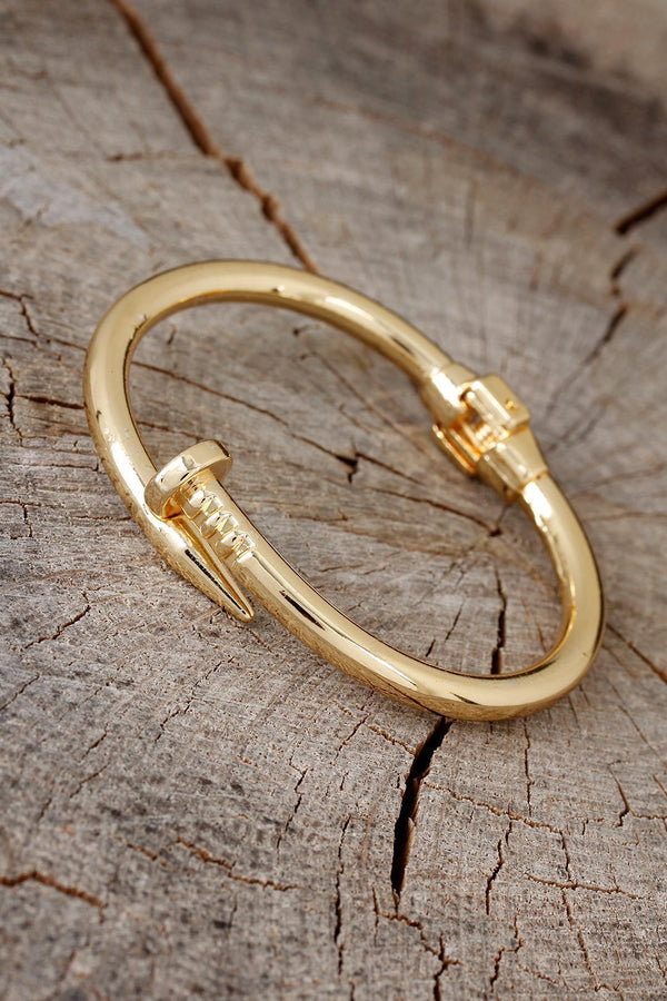 Metal Handcuffs Nail Bracelet