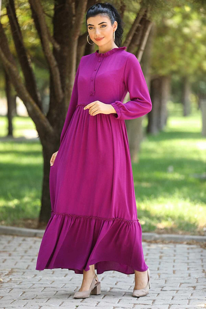 Women's Purple Long Dress