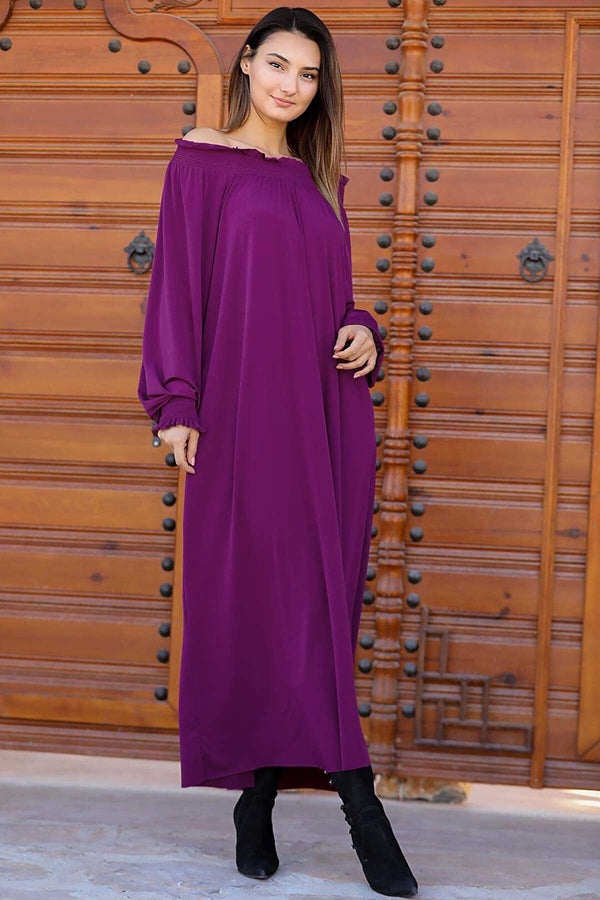 Women's Purple Long Dress