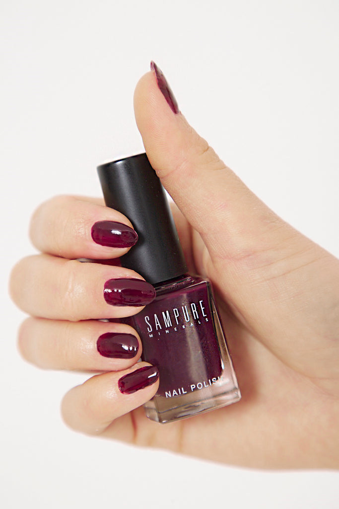 Maroon Glamorous Nail Polish