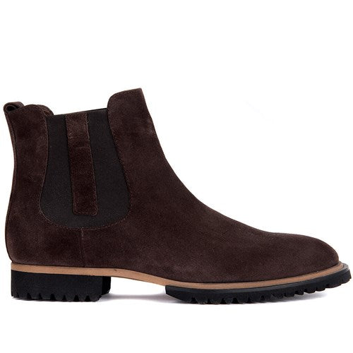 Men's Brown Suede Boots