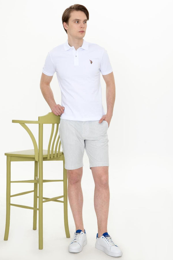 Men's Grey Bermuda Shorts