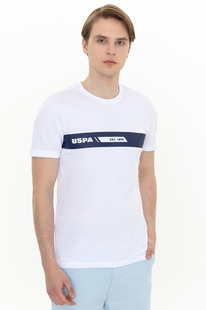 Men's Crew Neck White T-shirt