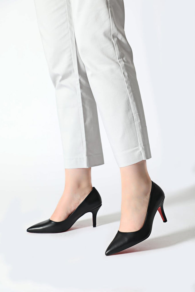 Women's Black Heeled Shoes