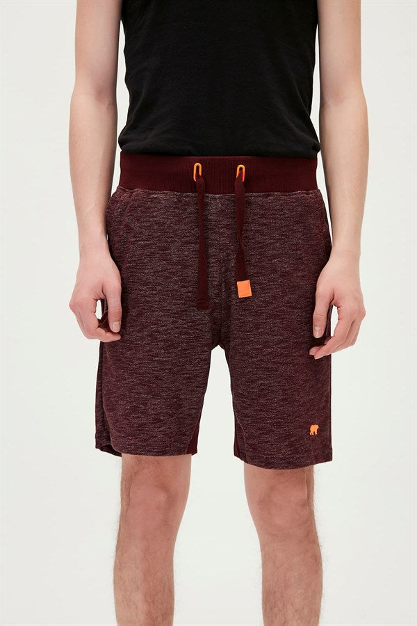 Men's Claret Red Sport Shorts