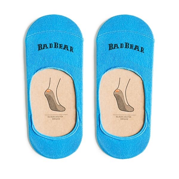 Unisex Turquoise Basic Socks