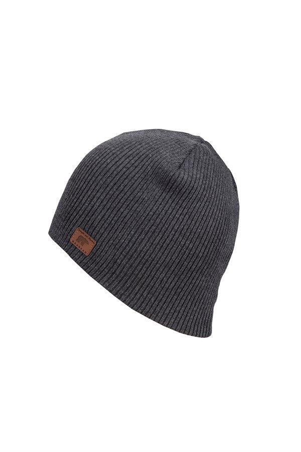 Unisex Basic Anthracite Beanie