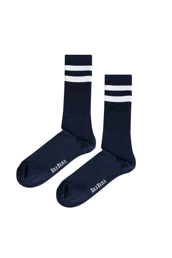 Unisex Navy Blue Socks