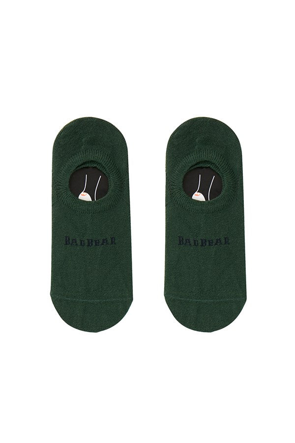 Unisex Basic Dark Green Socks