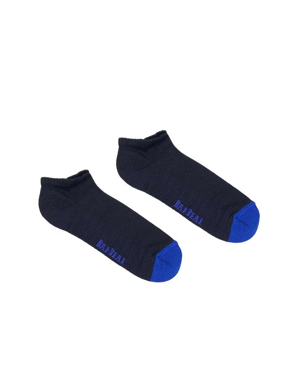 Unisex Basic Navy Blue Ankle Socks