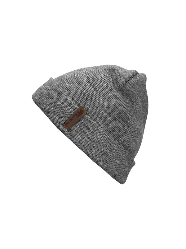 Unisex Grey Melange Beanie