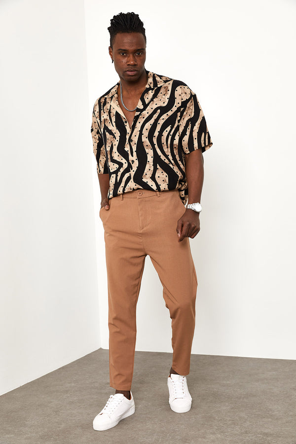 Men's Oversize Beige Pants