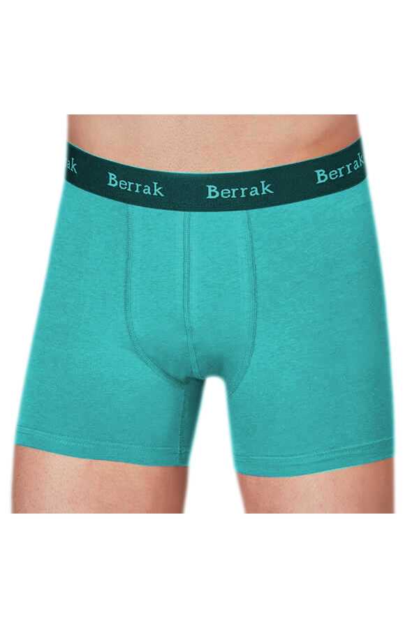 Men's Lycra Model Combed Cotton Green Boxer