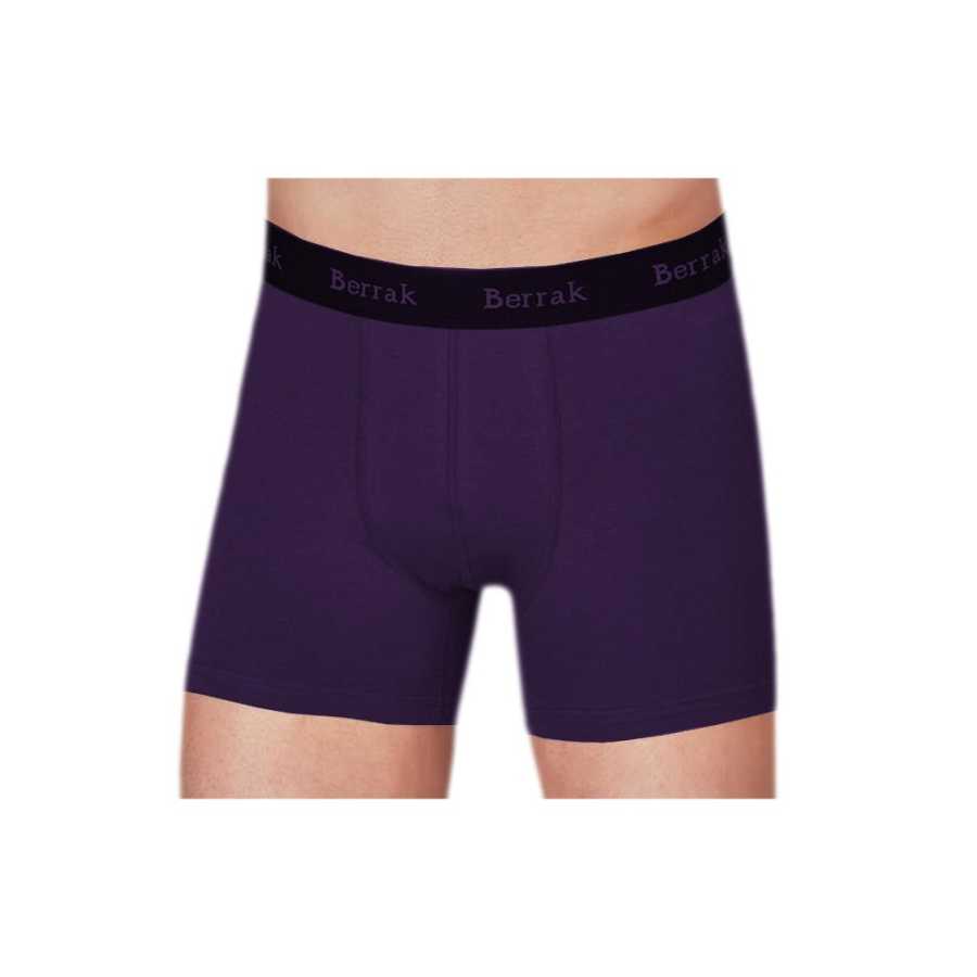 Men's Lycra Combed Cotton Damson Boxers