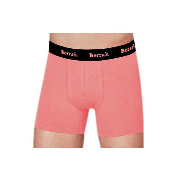 Men's Lycra Combed Cotton Vermilion Boxer