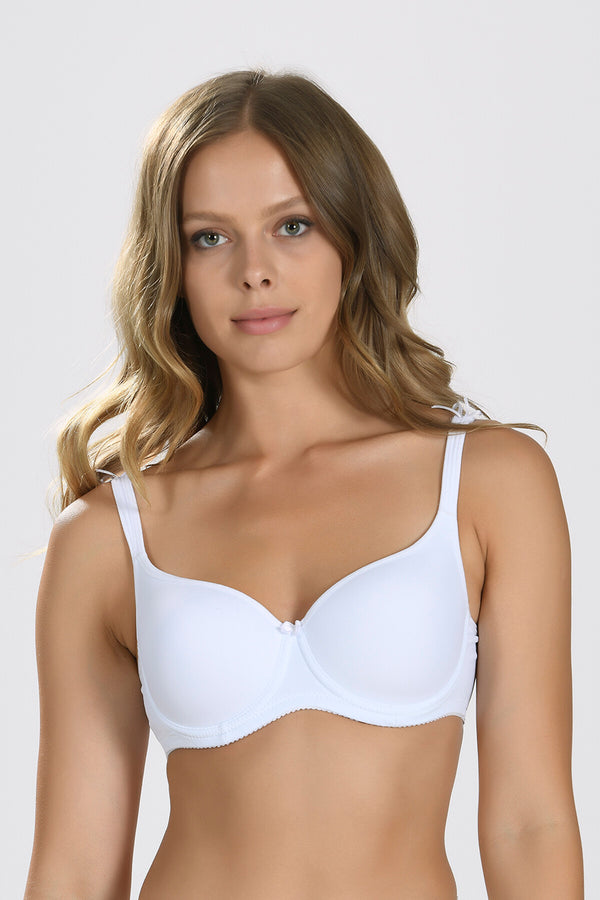 Women's Basic White Bra