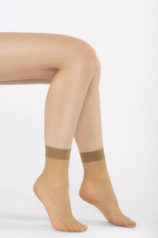 Women's Bronze Super Thin Socket Socks