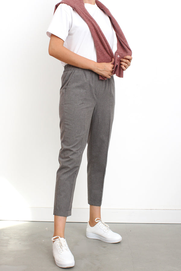 Women's Oversize Grey Pants