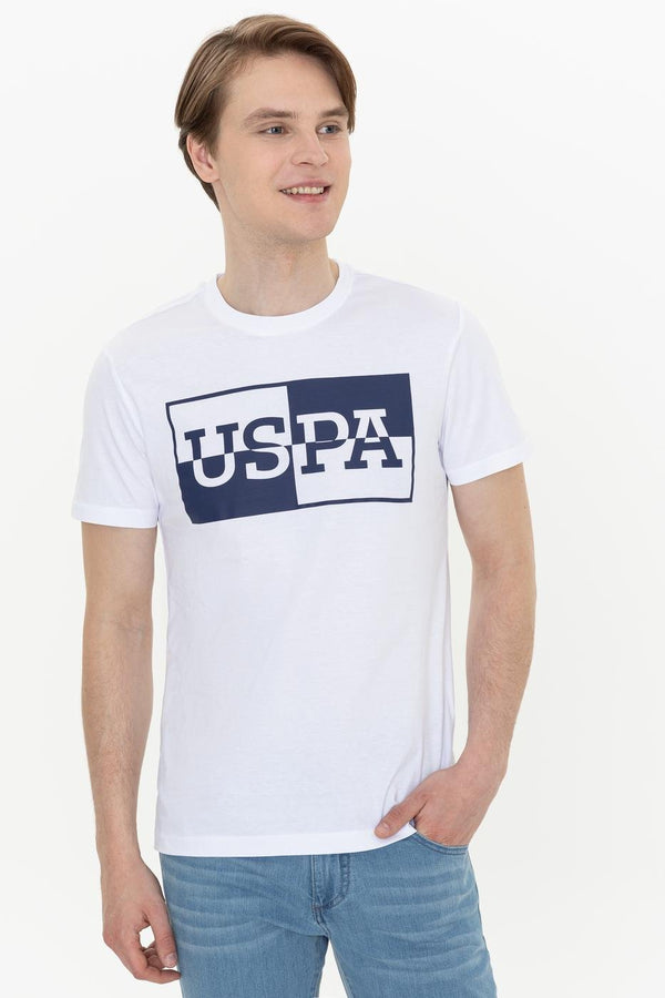 Men's Crew Neck White T-shirt