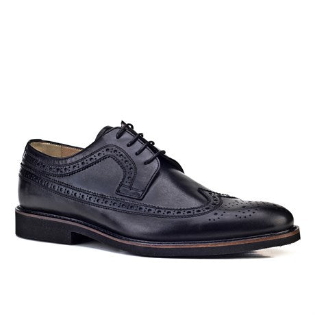 Men's Black Leather Classic Shoes