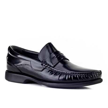 Men's Black Leather Shoes