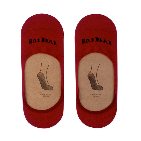 Unisex Claret Red Basic Socks