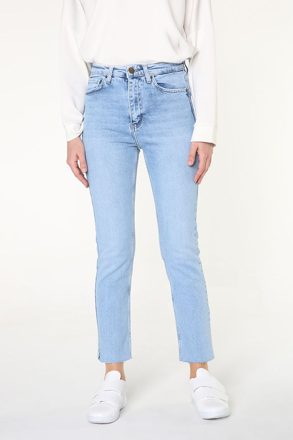 Women's Pocket Blue Jeans
