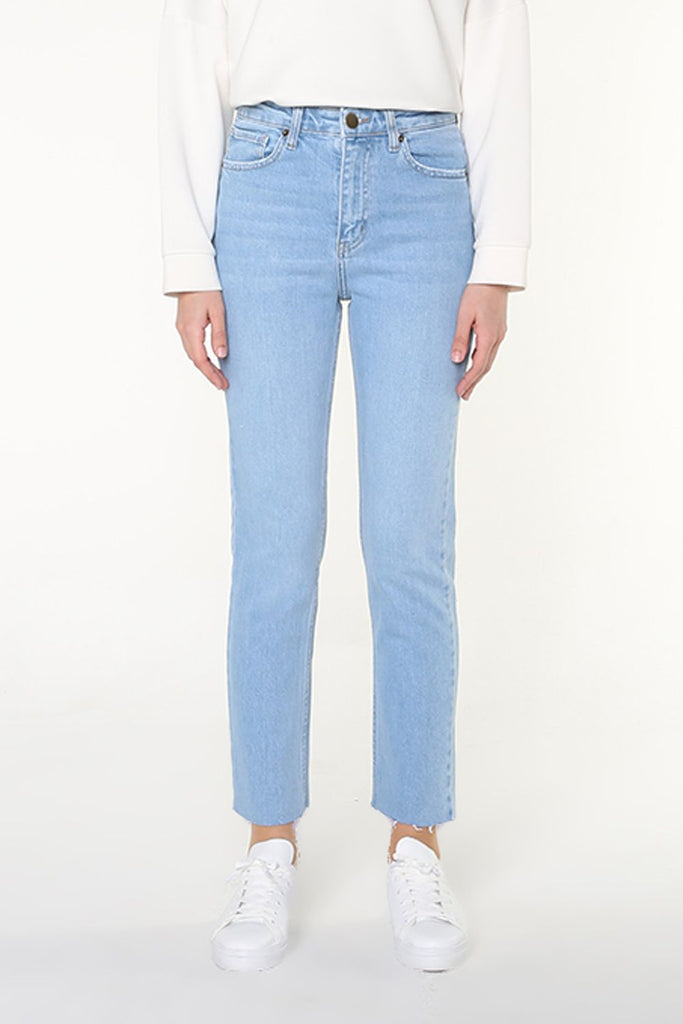 Women's Pocket Blue Jeans